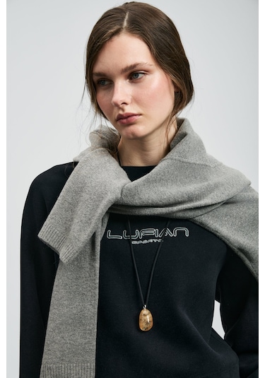 Lufian Beggy Kadın Sweatshirt 122030022 Siyah
