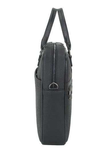 Case Club 2208 Evrak Çantası 15.6 İnç Laptop Bölmeli Omuz Askılı Busines Siyah