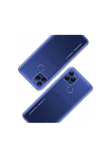 General Mobile GM 22 Plus Silikon Şeffaf Kılıf AKGM22PLSKLF02