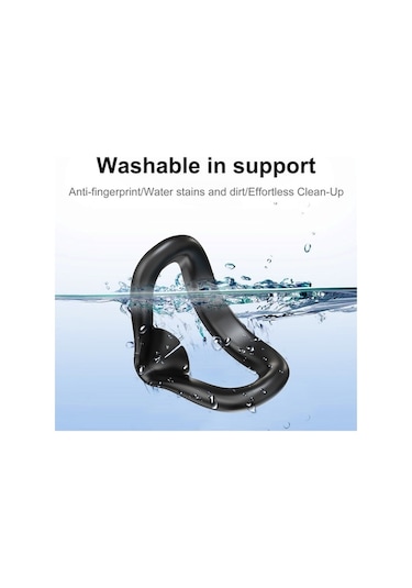 Tongxida Startrc Meta Quest 3s Yüz Maskesi Kapak Lens Koruma Kılıf Silikon