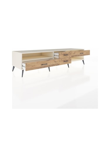 Kronos Tv Ünitesi Tek Raflı 4 Çekmeceli 220x59x51 Aytaşı-aytaşı/çam Aytası/atlas Çam - Aytası Kronos Tv Ünitesi Tek Raflı 4 Çekmeceli 220x59x51 Aytaşı-aytaşı/çam Aytası/atlas Çam - Aytası
