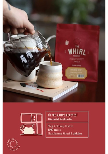The Whirl Filtre Tanned 423 F Çekilmiş Kahve 1 KG