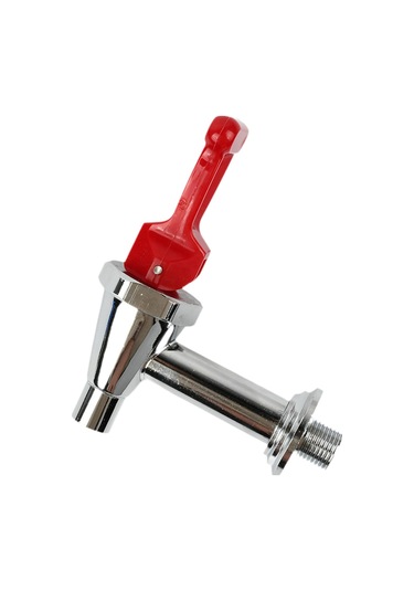 Homyl Kahve Sıcak İçecek Musluğu Paslanmaz Su Sebili Kova Cam Kırmızı