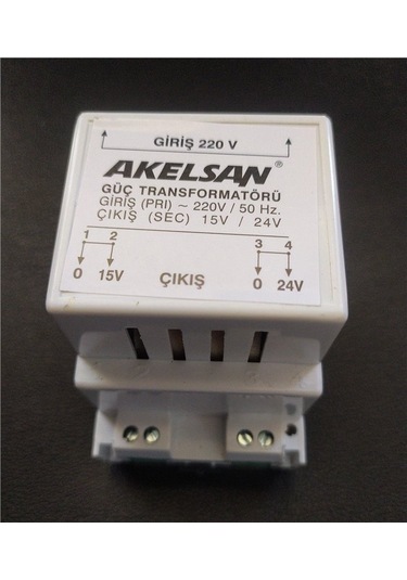 15 24 Volt 15 Watt Zil Trafosu Ak-311