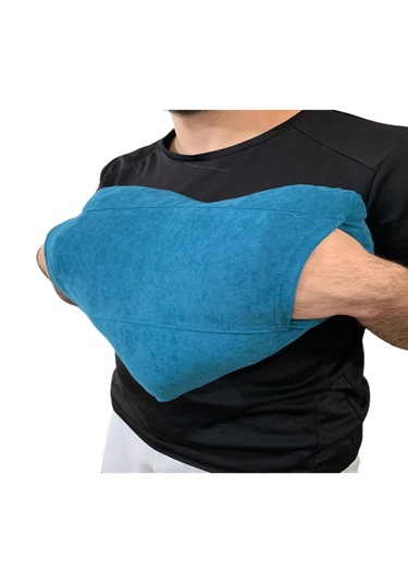 Ozclife Premium Cepli Kalp Yastığı - Mavi