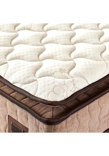 Nironyatak W.Cotton 80X180 Tek Kişilik Pedli Yatak Full Ortopedik Yaylı Yata