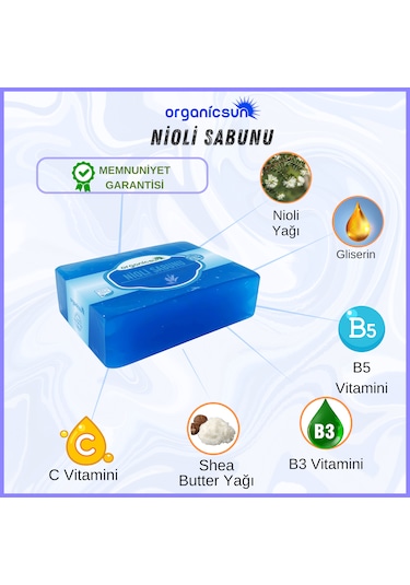 Organicsun Doğal Nioli Sabunu 140 G