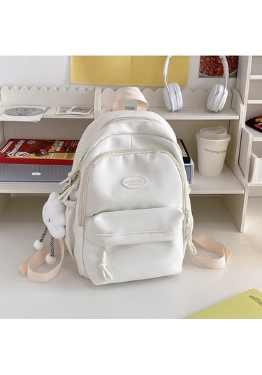 High Quality Shoe Bag Yumuşak Kız Sevimli Kız Sırt Çantası Küçük Boyutlu Sütlü Bebek Anne Bebek Çocuklu Mini Küçük Sırt Çantası Beyaz