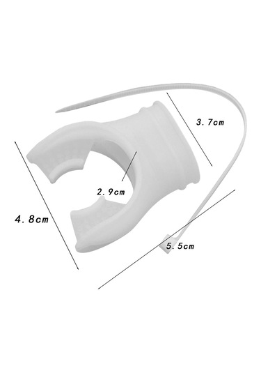 Suntek Dalış Regülatörü Ağızlığı Regülatör Beyaz