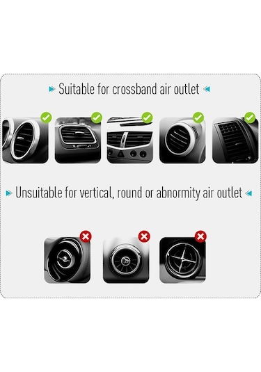 Pazly Havalimanı Klipsli Çok Amaçlı Telefon Tutucu - Tek Elle Kullanım, Yerçekimi Kilidi Siyah Siyah