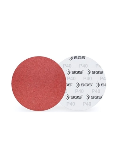 Sgs 125mm Cırtlı Zımpara P150 Kum Aluminium Oxide Sgs417 10 Adet