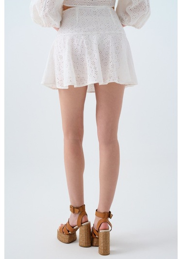 Loft Kadın Etek Beyaz