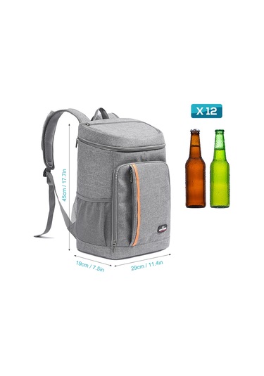 Padalink Isı Yalıtımlı Sıcak/sojuk Saklama Çantası, Çoklu Cepli, Piknik/öğle Yemeği İçin Siyah Oxford Kumaş Siyah