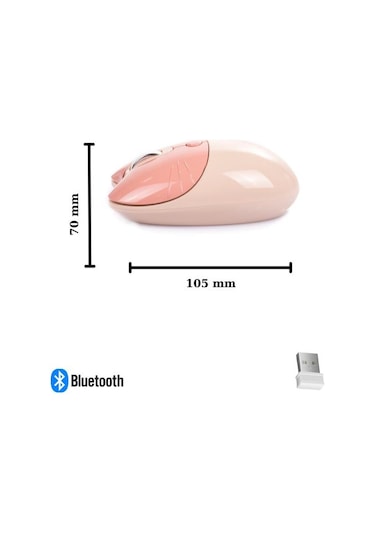 NDNeed ND-CATMOUSE04 Sevimli Kedi Kablosuz Kablosuz Mouse