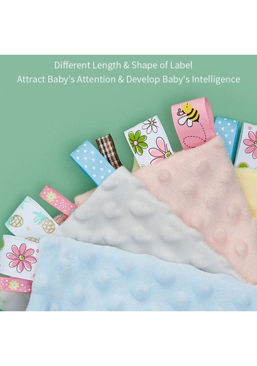 Samdoo Yumuşak Pamuk Bebek Sakinleştirici Mamar, Renkli Etiketli Ve Çiğneme Jelatinli, Alpaka Desenli Emzik Torbası