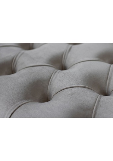 Vetra Chester Model Krem Sandıklı Puf  Kapitoneli Model 140cm Sandıklı Bank