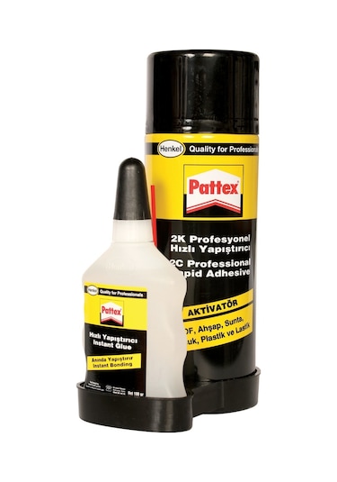 Pattex 2K Aktivatörlü Hızlı Yapıştırıcı 200 Ml