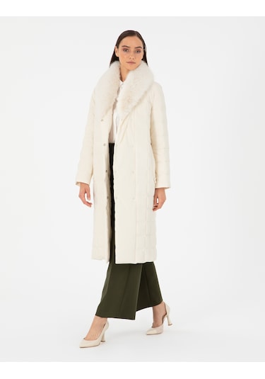 Pierre Cardin Kadın Ekru Kaban 50290313-vr019 Ekru