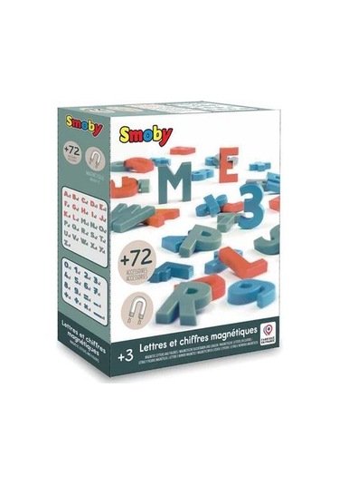 Smoby Manyetik Harfler Ve Sayılar 430108 Çok Renkli