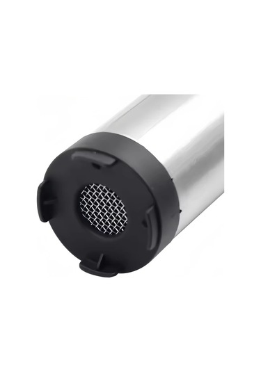 Chuangyinshop 12v 16mm Paslanmaz Çelik Dalgıç Yakıt Transfer Pompası 3m Kablo Ve Nozullu Gümüş