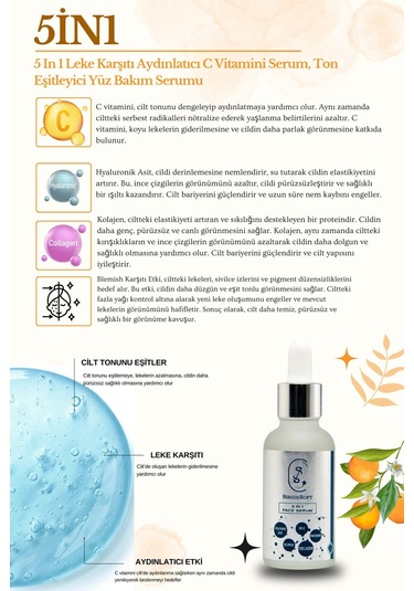 Siriussoft 5 İn 1 Cilt Bakım Serumu 30 Ml