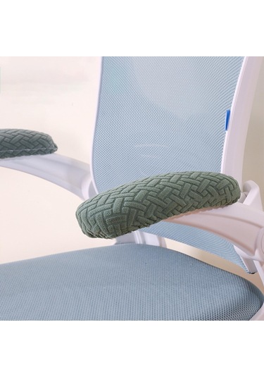 Suntek 2 Adet Ofis Koltuğu Kol Dayama Kılıfları Yeşil