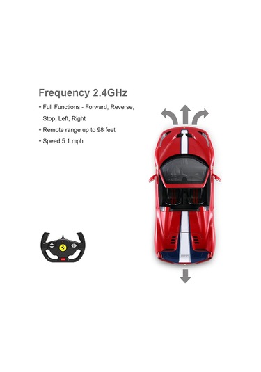 Qianfan 1:14 Uzaktan Kumandalı Araba Ferrari 458 Speciale Oto