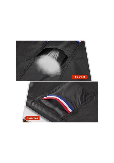 Trendooze Genesis 300 Serisi İçin 3 Burner Barbekü Kapağı, 63 İnç, Dış Mekan İzgara Koruması