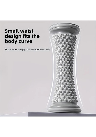 Willowhaven Gri Awaoko Ayak Masaj Rulosu Hiz Kontrollu Derin Doku Tasarimi Ev Fitness Iyilesme Kas Gevsetme Gri