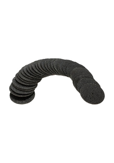 Folinda 30 Adet Fiberglas Kesme Diski - Elektrikli Taşlama Aksesuarı, Ahşap-alüminyum-taş Kesimi, Dayanıklı Zımpara Levha