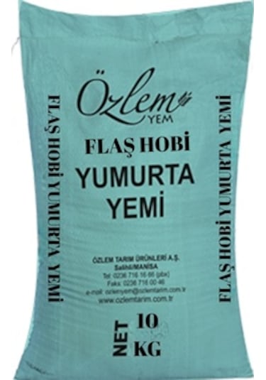Özlem Yem Flaş Hobi Yumurta Yemi 10 Kg
