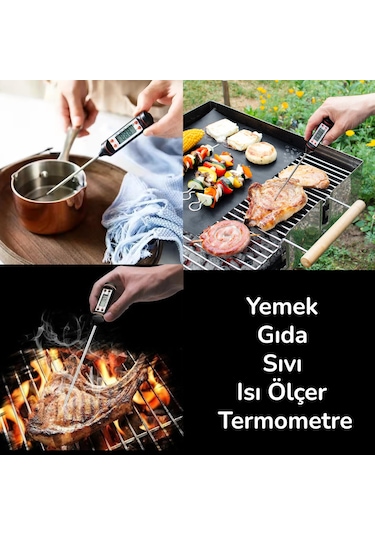Dijital Gıda Termometresi Süt Yoğurt Mayalama...