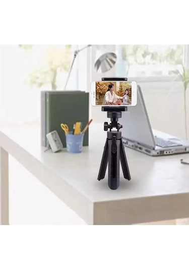 Tripod 5 Kademeli Dik-Yan Duruşlu Telefon Tutucu Tr3 Tripod