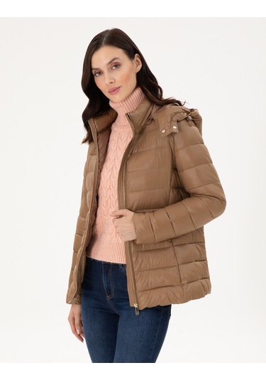 Pierre Cardin Kadın Camel Mont 50297332-vr015 Camel