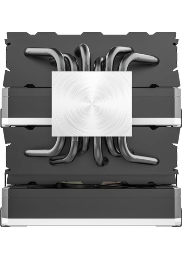 Montech Metal Dt24 Premıum Hava Soğutucu , Yüksek Performanslı Çift Kule Cpu Soğutucu, 2x Metal 120