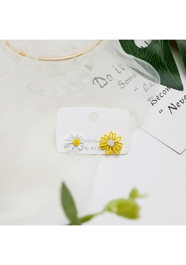 Skycity Şık Alaşımlı Küpe, 7x1.7 Cm, Opp Poşet Paket Özel Ambalaj Seçeneği Diğer Çok Renkli