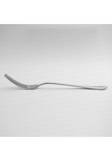 Nehir Fulya Sade 12 Kişilik 60 Parça Çatal Kaşık Takımı Gümüş