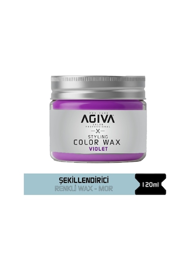 Saç Şekillendirici Ve Renklendirici Wax Mor 120 Gr
