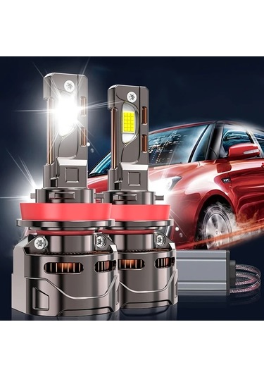 Cordial H11 95000lm Süper Parlak Led Canbus H8 H9 H16 H7 H18 9005 9006 9012 Araba Far Ampulleri