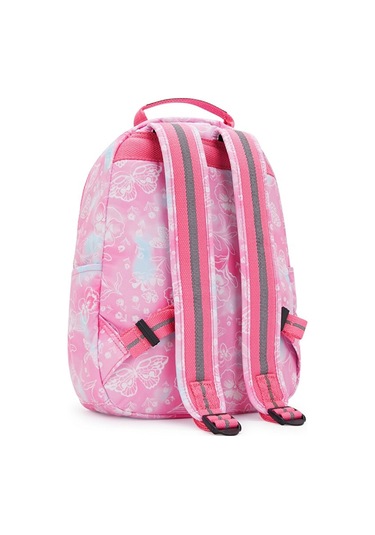 Kıplıng Seoul S Küçük Boy Sırt Çantası Pembe Garden Clouds
