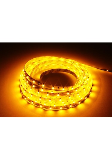 Tek Çipli İç Mekan Silikonsuz Şerit Led | 5 Metre