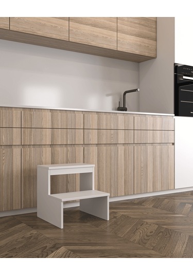 Mutfak Taburesi 001 - Beyaz