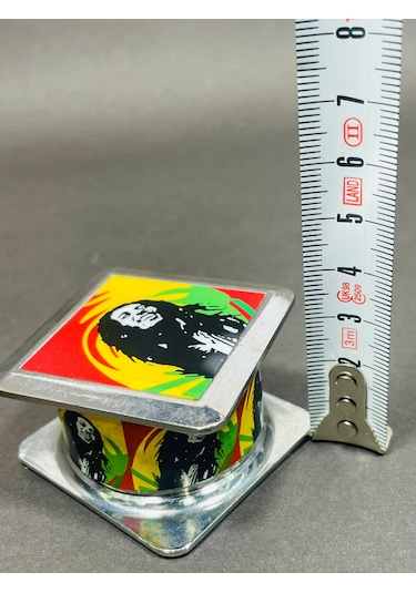 BobMarley 3Parça Metal TutunÖğütücü Grinder //4,5cm