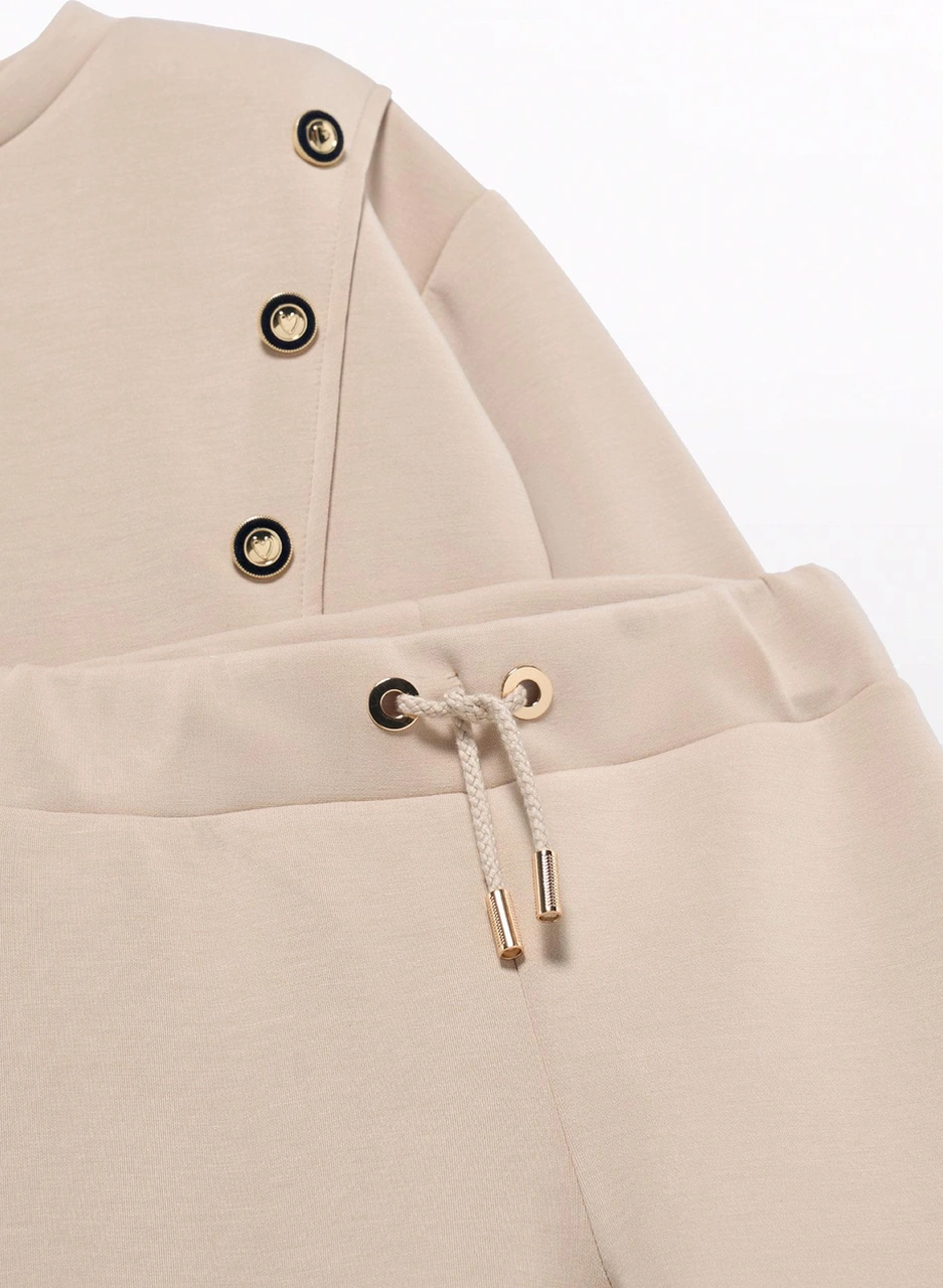 Mayoral Abel&lula Kız Çocuk Pantolon Takım Bej