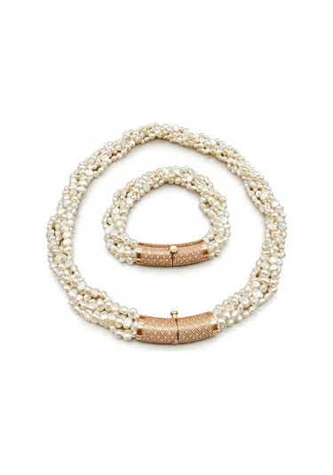 Aurora Gümüş Set Rose Gold