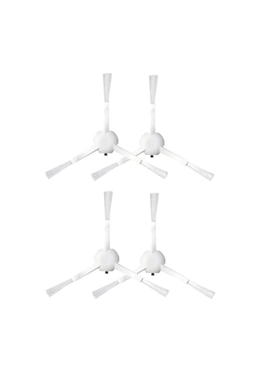 Xiaomi Mop 2 Pro+ Stytj02zhm Uyumlu 4 Adet Beyaz Yan Fırça