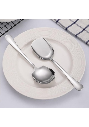 Fastbuy Yüksek Kaliteli Paslanmaz Çelik Kaşıklar, Otel Ve Restoranlar İçin Özel Servis Kaşıkları
