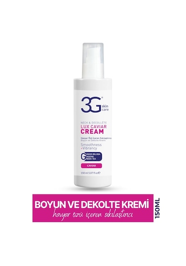 3g Havyar Özü İçeren Sıkılaştırıcı Boyun Ve Dekolte Kremi 150 Ml