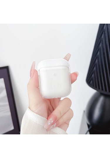 Noktaks Airpods Uyumlu Kılıf Airbag 36 Darbelere Karşı Dayanıklı Kılıf Siyah