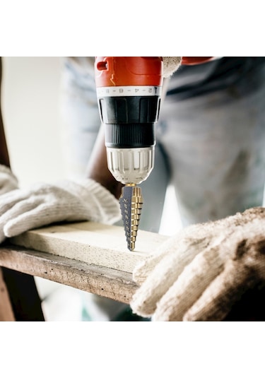 Hallow Hss Titanyum Adım Matkap Ucu 5 Adet